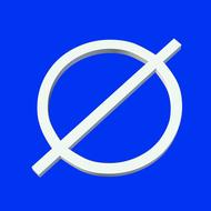 district strikethrough ban diameter icon