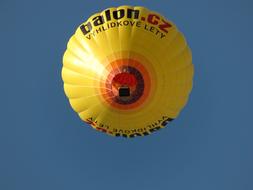 yellow Hot Air Balloon Ride