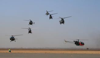 Helicopters Aerial Display