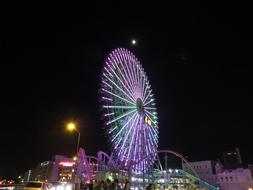 Moon Ferris Wheel Amusement Park