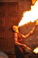 Artist Fire Juggler