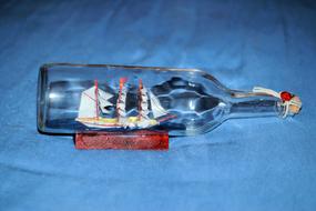 Bottle Ship Sailing Vessel