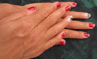 Hands Nail varnish Finger