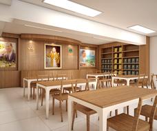 Books in Library room