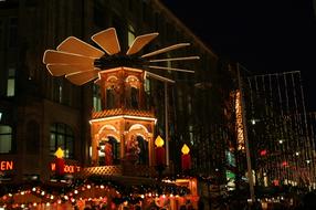 Christmas Market at Hamburg