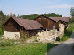 Mill Farmhouse barns
