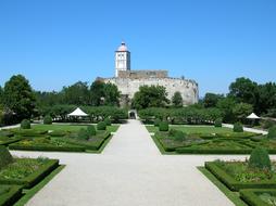 historic Castle Garden in Schalaburg