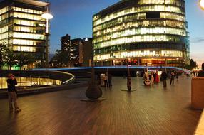 The Waterfront Guitars at Evening