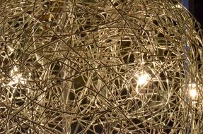 Wire Mesh Lamp