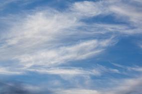 Cirrus Clouds Blue