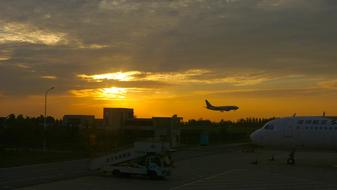 Airport Plane Runway