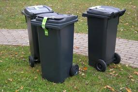 plastic black dumpsters online