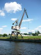 Crane Loading Harbour