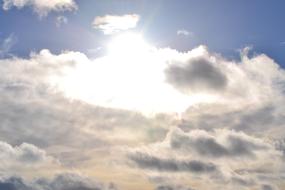 Sky Clouds Sun