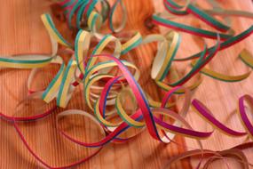 Streamer Decoration Colorful Paper