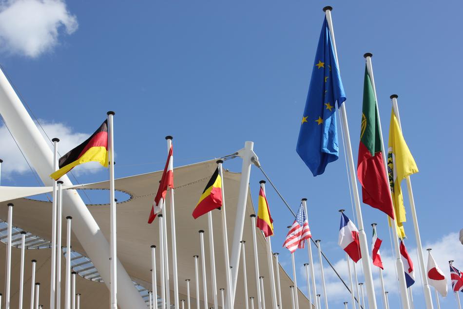 flags in lisbon