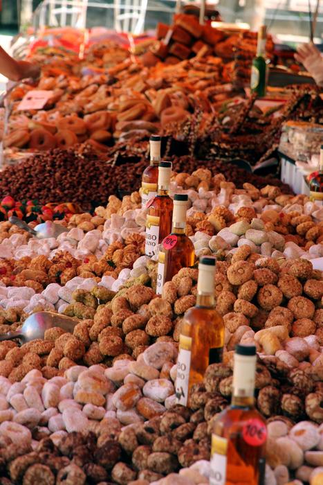 Pastries Candies at Market