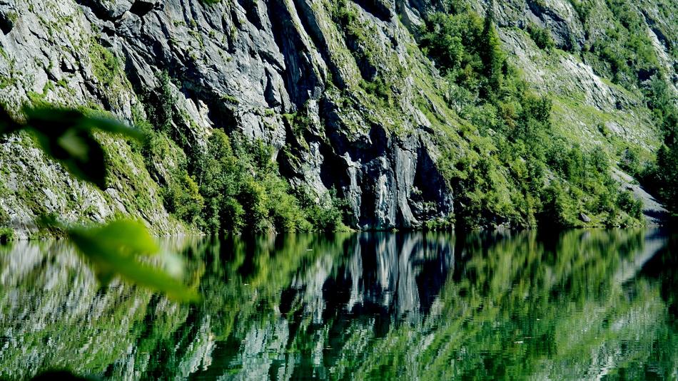 Upper Lake Königssee Reflection Of