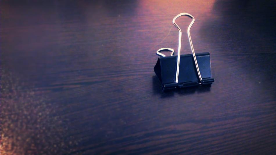 Blur Brown clip on Desk