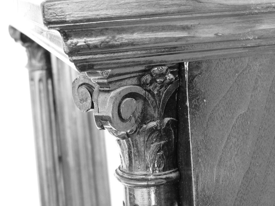 Old Mirror Ornamentation carving