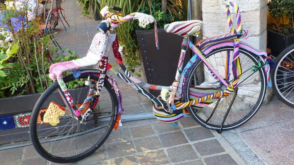 Knitted Croche Bike