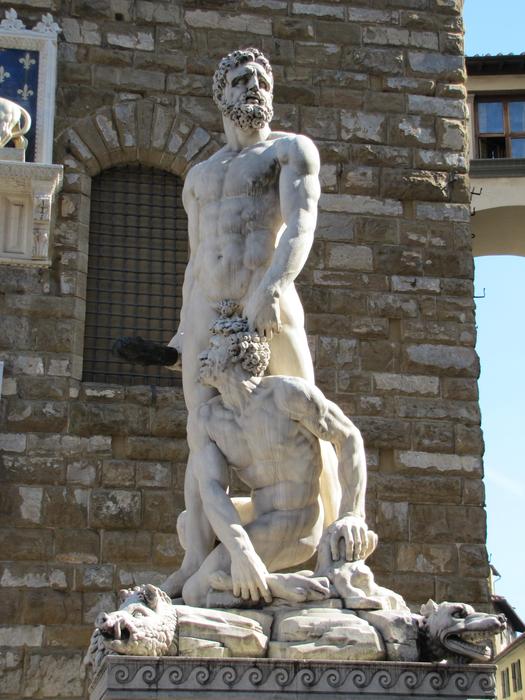 The Statue Of Hercules in Bandinelli