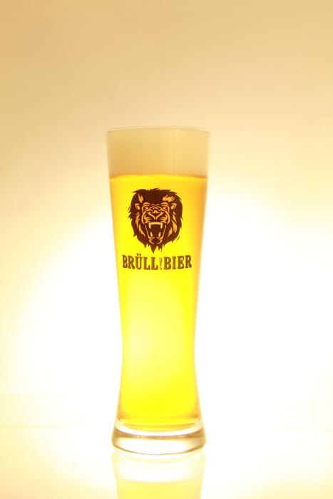 Glass of beer, with the image, at backlight
