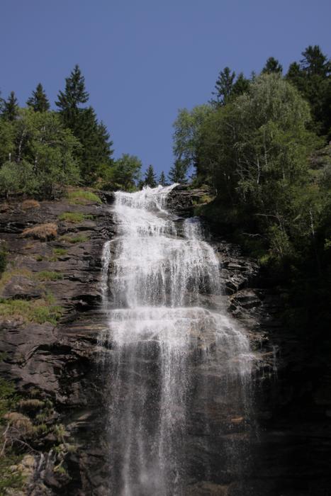 landscape of Waterfall Water at forest