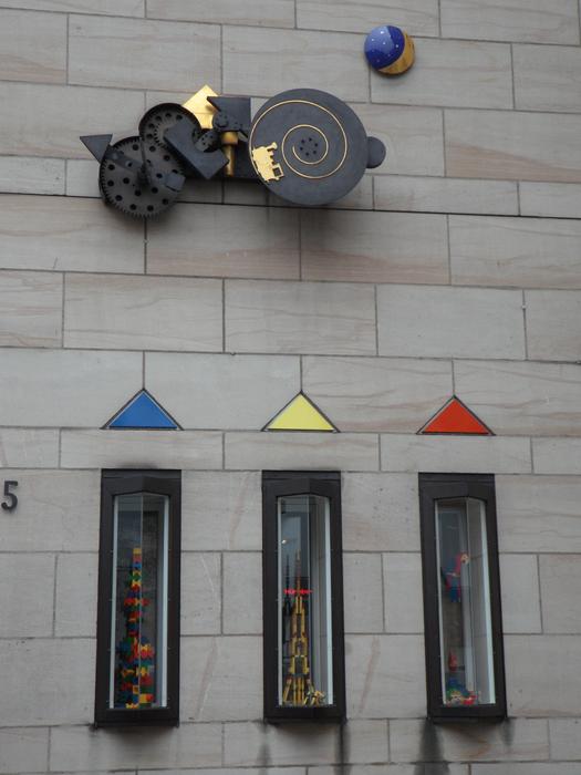 Nuremberg Hauswand Toy on Facade
