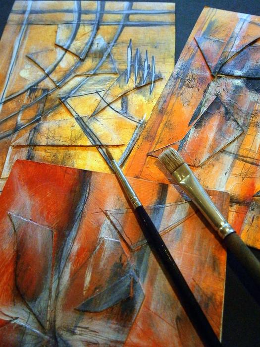 Abstract Informel Art