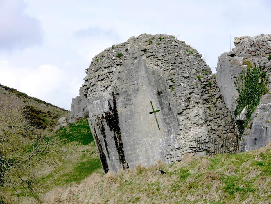 stone Ruins Corfe Castle