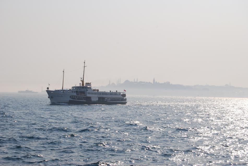 Ferry in Istanbul Turkey