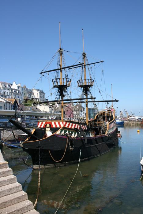 Golden Hind Replica Ship