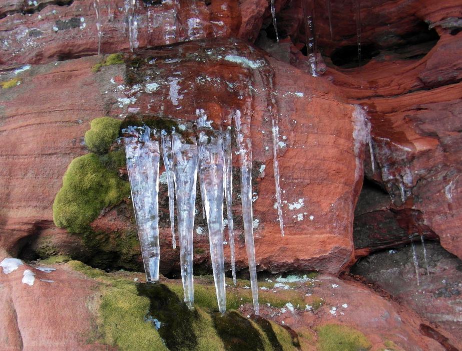 Icicle at Winter nature