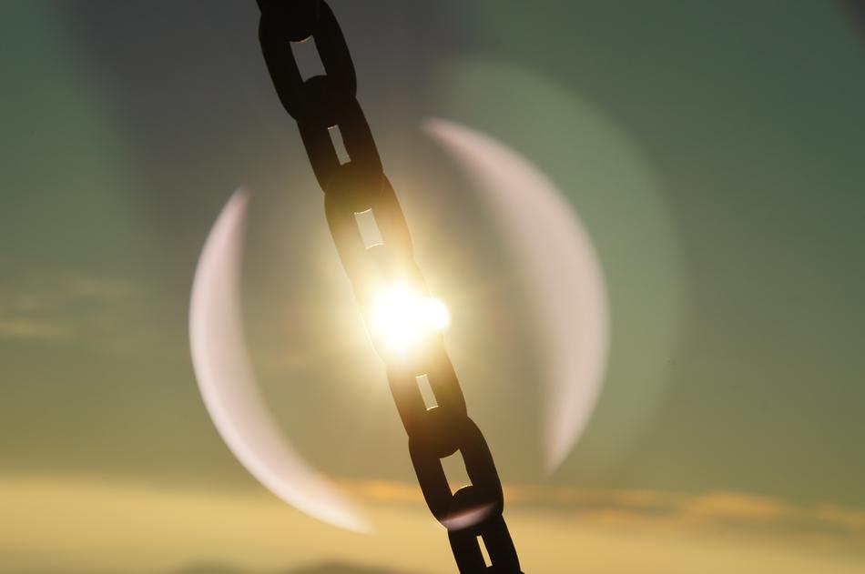 Sun Chain Aperture Light