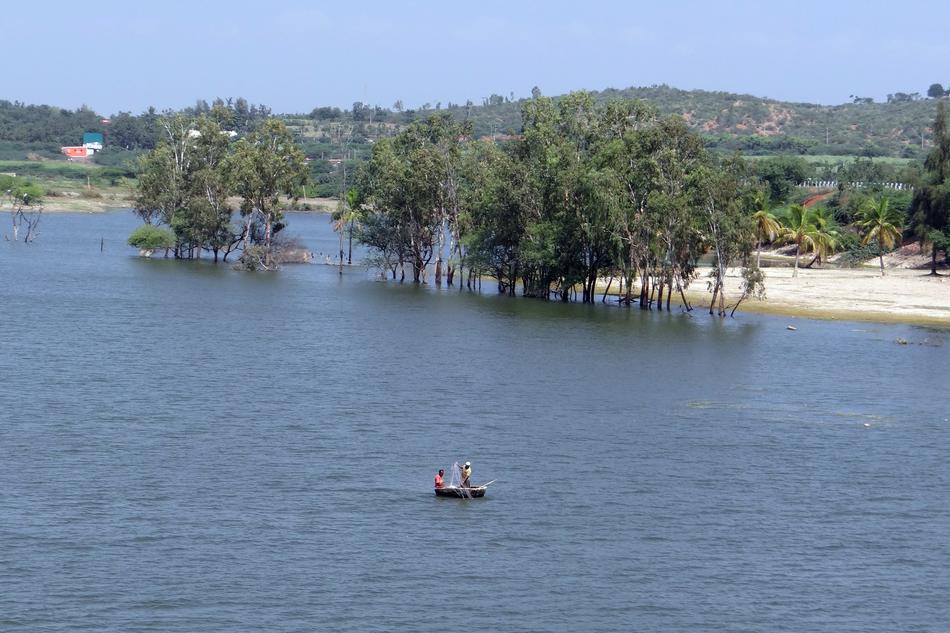 Coracle Fishing Dragnet Krishna