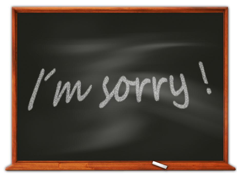 board chalk write excuse me mercy