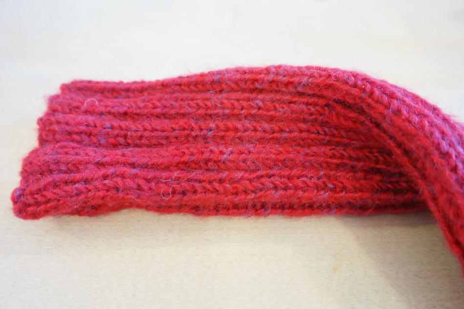 Cuff Garment Knitted