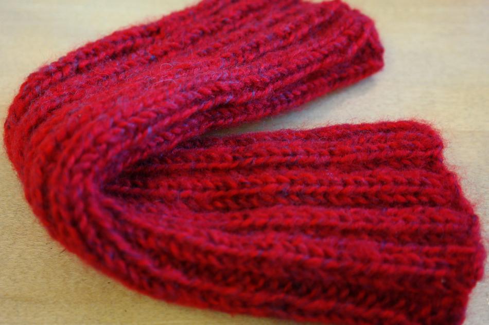 Cuff Garment Knitted