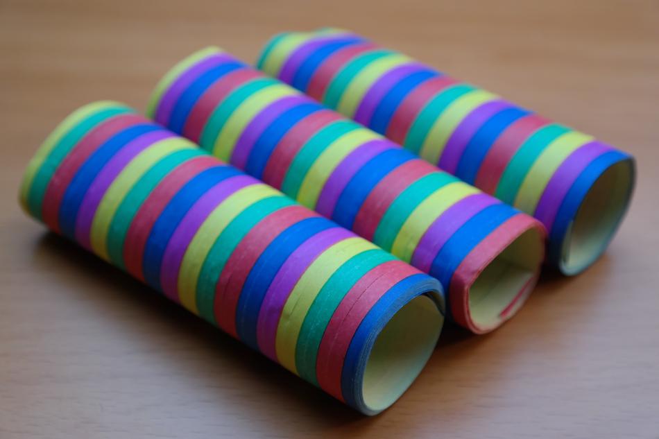 Streamer New YearS Eve Colorful