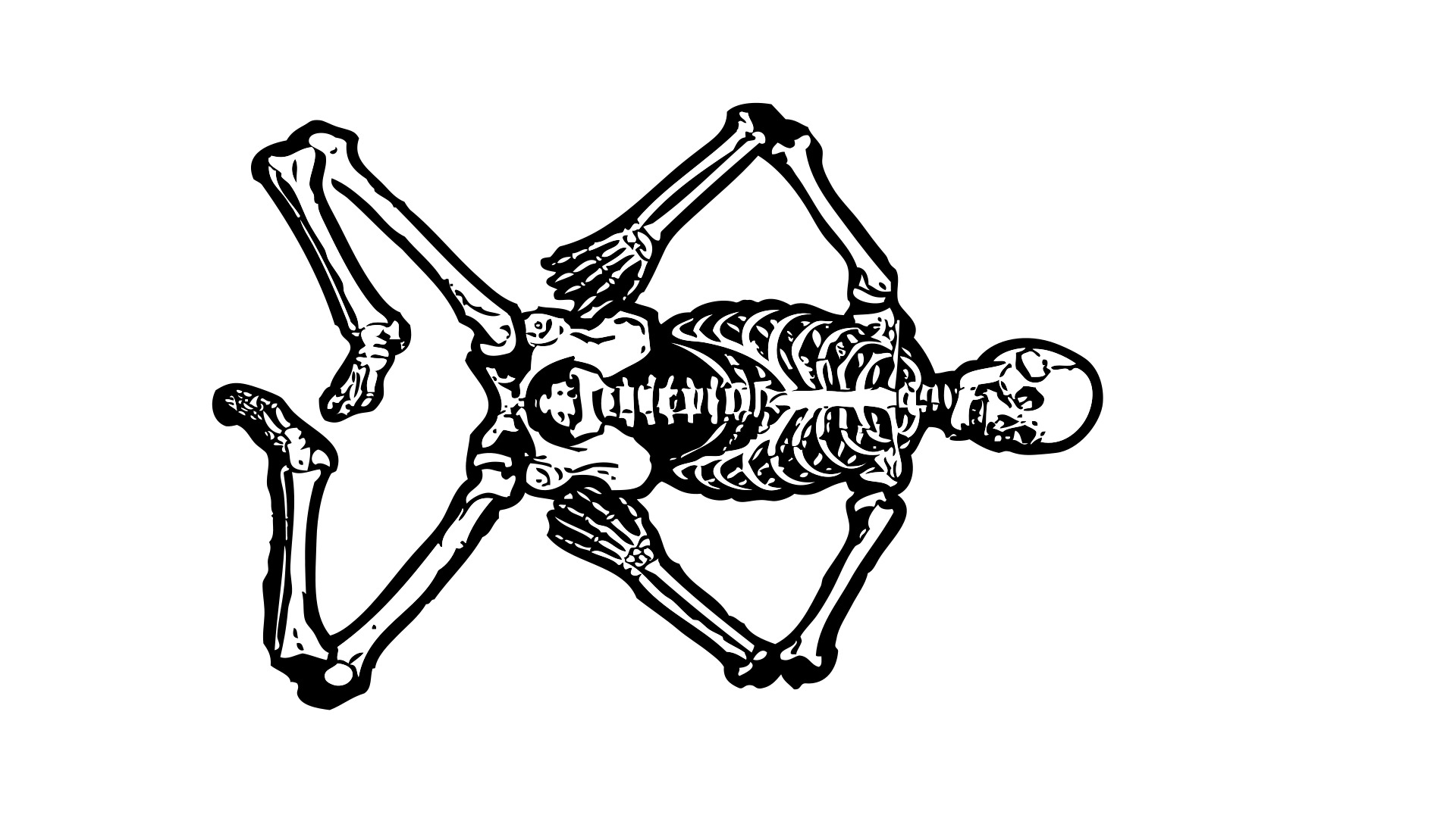 Плоский скелет