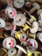 Wooden Bobbins Wire Coils