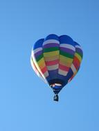 Hot Air Balloon Floating