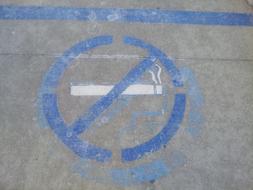 No Smoking Smoke Cigarette