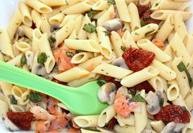 Pasta Salad Salmon