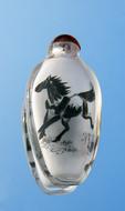 Horse Vase Tusche Indian Ink