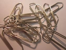 Office Paper Clips Several