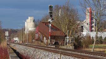 Railroad Mishap Buffer Stop