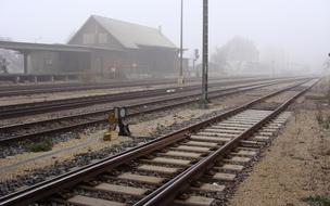 Goods Shed Railway Station Giengen