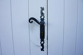 Handle Door Wrought Iron